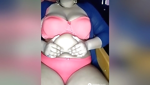 Indian Milf Masturbating While Using Live Show For Fans