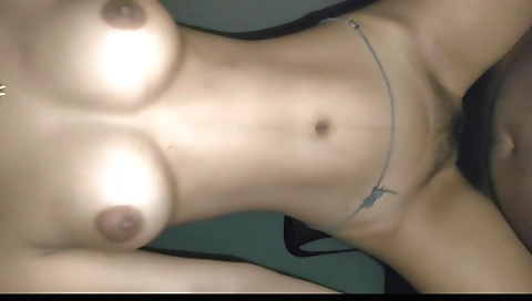 Indian MILF 18+ gets her boyfriend to suck her hairy pussy