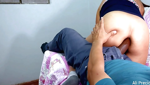 Indian amateur wife is giving her boyfriend a nice assfuck