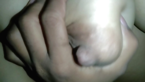 Indian bhabhi gets her big boobs fucked in the open