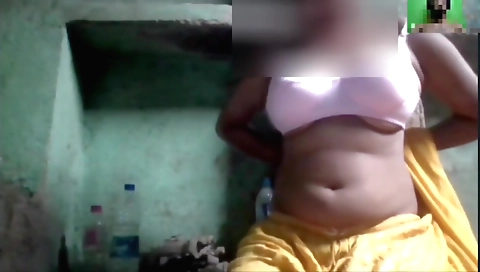 Amateur brunette 18+ in white dress in hd solo video