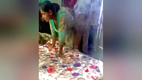 My beautiful black bikini bitches takes on webcam video