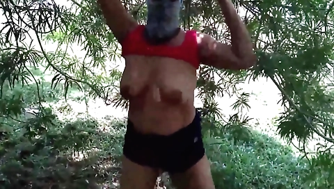 Amateur sex scene in which a brunette rides a cock