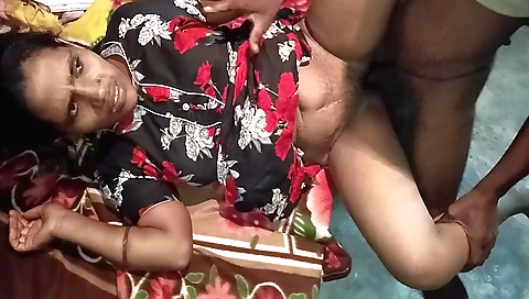 Indian mature wife has fun with her hairy mature stepdaughter