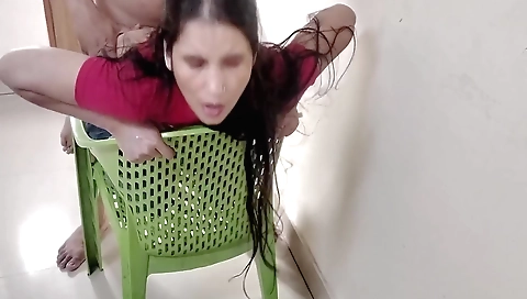 Indian student gets her pussy drilled by a teacher