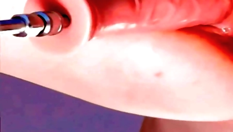 Indian teen girl masturbates with a dildo and dildo