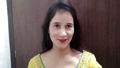 Indian stepsister getting a handjob after dressing