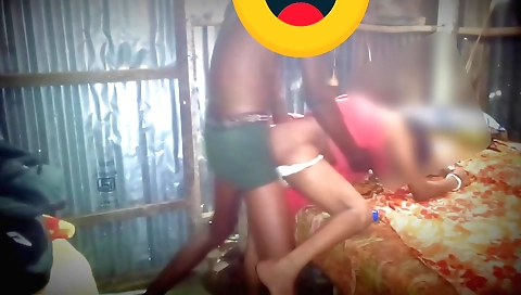 Indian brunette chick is showing off her hairy pussy