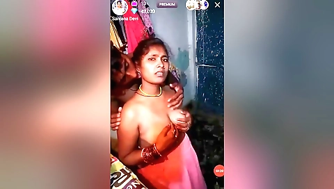 Webcam porn with a petite babe in stockings and stockings