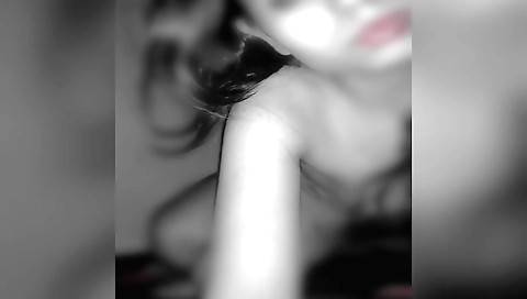 Brunette indian girl with small tanned face enjoys threesome