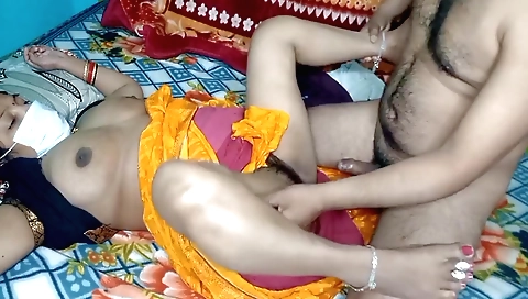 Indian teen is really naughty and will fuck her husbands cock