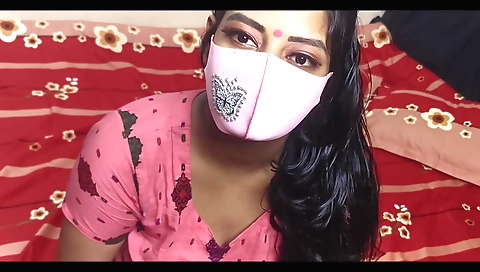 Beautiful brunette milf makes solo scene with her dress