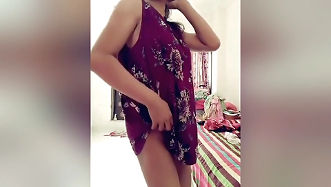 Hot bhl indian bhojini gets to play with sex machine in my room