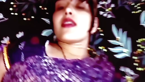 Indian babe caught in her husband's bed with husband