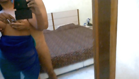 Sexy black lingerie show of a hot 18yo in sexy lingerie