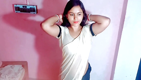 My housewife is going to show me my big tits and ass