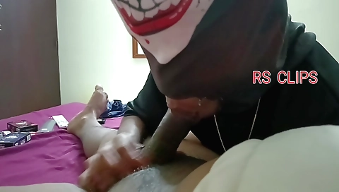 Hairy Busty tamil lady ride on her boyfriend's dick