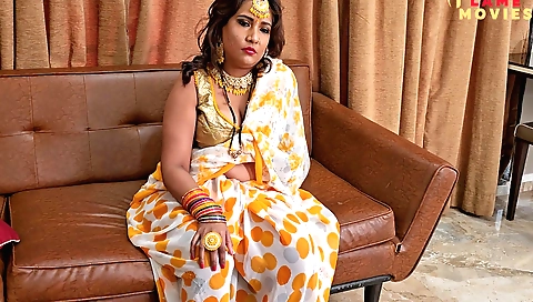 Chubby brunette gets her pussy fucked by her husband