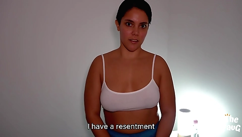 Hot massage therapist fucked a big tits and ass client