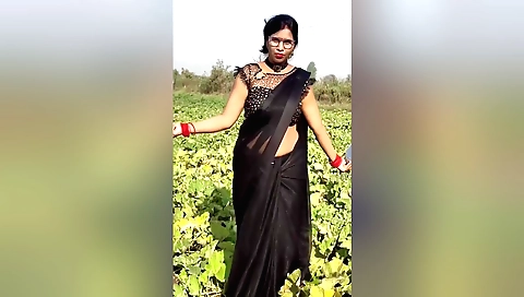 Solo brunette girl fucks her stepfather in an outdoor scene