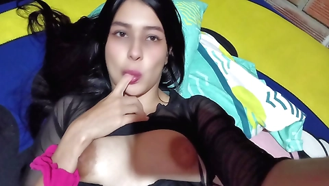 Naked indian girl in the bathroom by herself today