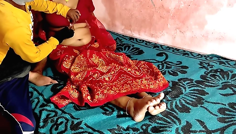 Indian hottie gets a big dick and a huge boner in a celebration