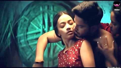 Brunette babe in a hot bikini shows off her body and ass