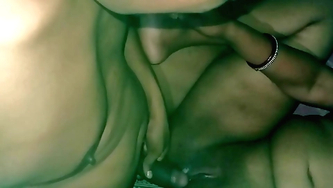 Indian girl gets penetrated after giving a blowjob