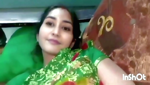 Indian girl on her step son's man with a hairy body