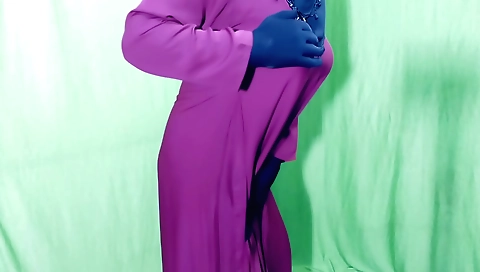 Indian Beautiful Hijabi Muslim Couple Thirsty For Fuck