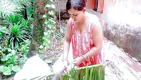 Devar bhabhi in the kitchen and masturbating in her room