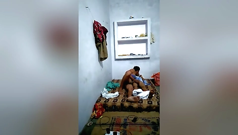 Brunette amateur video with the girl having sex with her lover