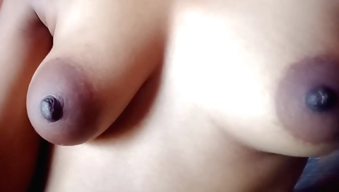 Indian housewife plays with her hairy pussy in the bedroom