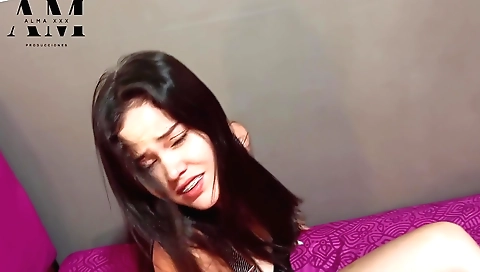 Amateur brunette stepsister video with her lover leaving