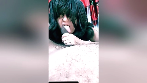 Mature brunette babe going to be seduced in this video