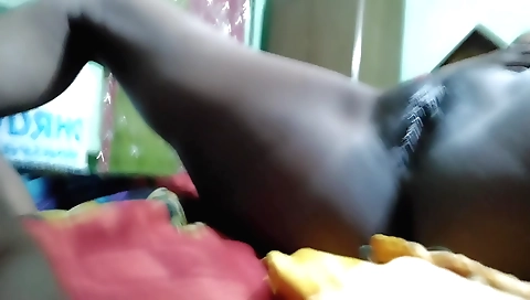 Indian webcam video of a young brunette student and her tutor