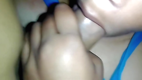 Amateur brunette with a natural ass fucks herself in POV