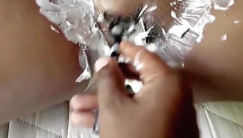 Indian girl strips and gets naked in a sexy solo video