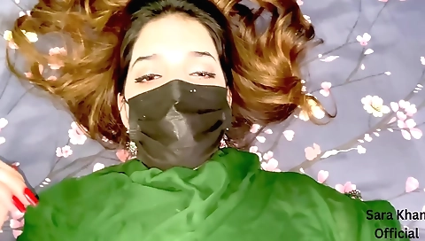 Indian neighbor fucks hard in the house with a cumshot