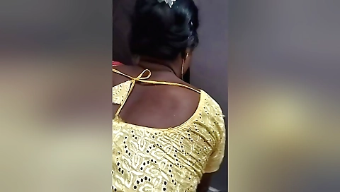 Indian porn video with a sexy chick in a sexy dress