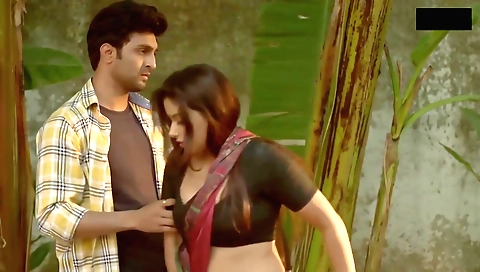 Busty indian milf with a nice ass shows off her sexy legs