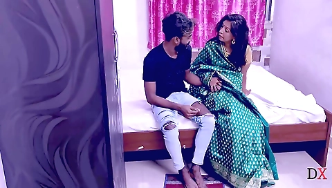 Amateur brunette desi bhabi fucked when was in the home