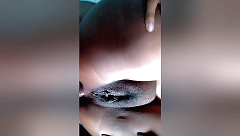 Indian hottie gets a big dildo shoved into her ass