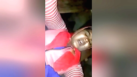 Indian girl in black dress is getting hard on her boyfriend