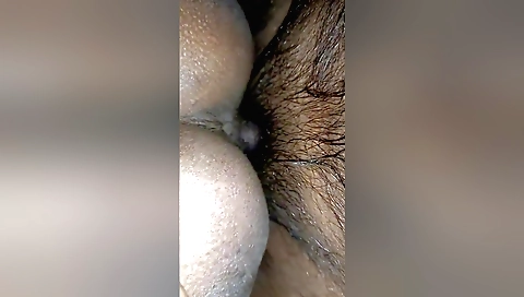 Indian teen with a round booty and a large ass fucks hard