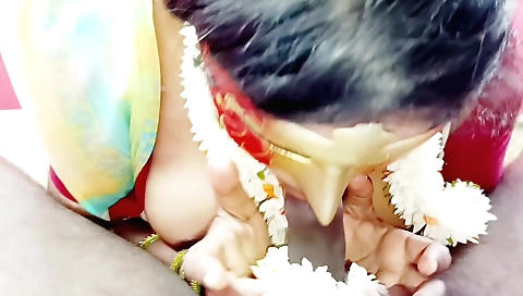 Indian stepsister with big tits suck and fuck stepdaddy