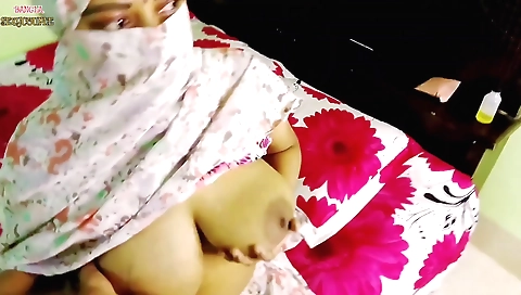 Indian bunnymoon fucks a guy in the kitchen and gets her ass drilled