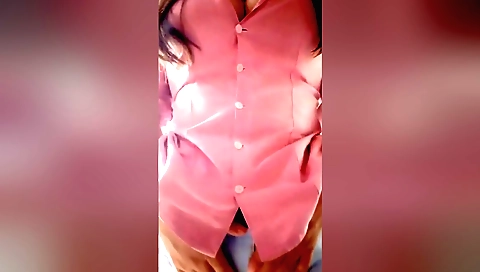 Beautiful Latina Secretary And Her Huge Natural Tits Outdoors At Work