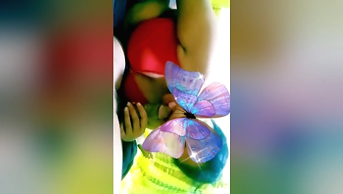 Indian brunette gets fucked and fucked on by a dude