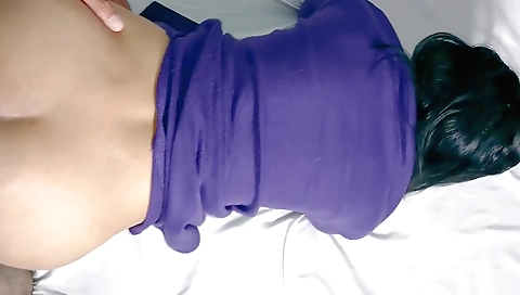 Big ass indian slut getting it on with a huge cock